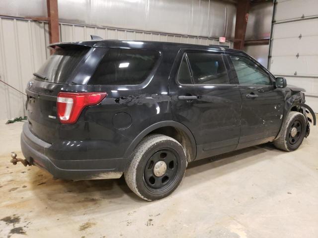 1FM5K8AR6JGB58326 - 2018 FORD EXPLORER POLICE INTERCEPTOR 黑色 照片 3