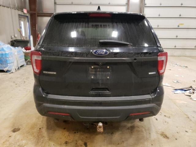 1FM5K8AR6JGB58326 - 2018 FORD EXPLORER POLICE INTERCEPTOR 黑色 照片 6