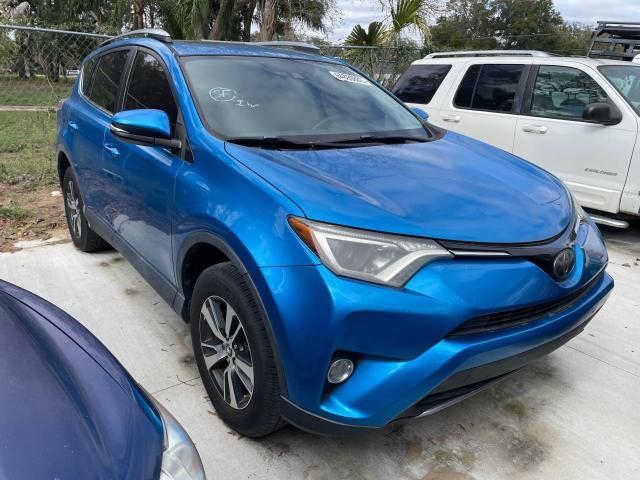 2T3WFREV1JW416783 - 2018 TOYOTA RAV4 ADVENTURE BLUE photo 1