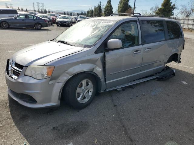 2C4RDGCG4DR655092 - 2013 DODGE GRAND CARA SXT SILVER photo 1