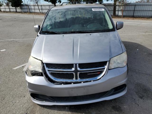 2C4RDGCG4DR655092 - 2013 DODGE GRAND CARA SXT SILVER photo 5