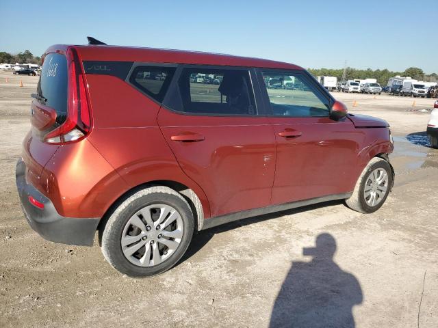 KNDJ23AU4L7116668 - 2020 KIA SOUL LX ORANGE photo 3