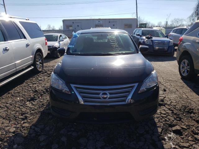 3N1AB7AP1EY339921 - 2014 NISSAN SENTRA S BLACK photo 5