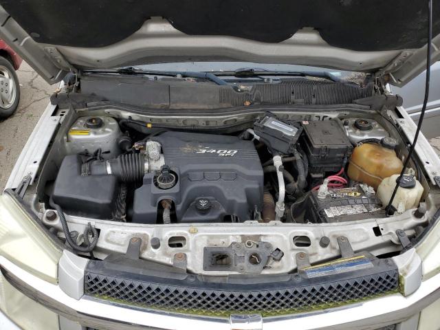 2CNDL23F676106194 - 2007 CHEVROLET EQUINOX LS SILVER photo 12