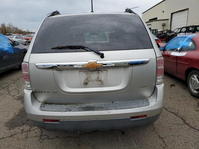 2CNDL23F676106194 - 2007 CHEVROLET EQUINOX LS SILVER photo 6