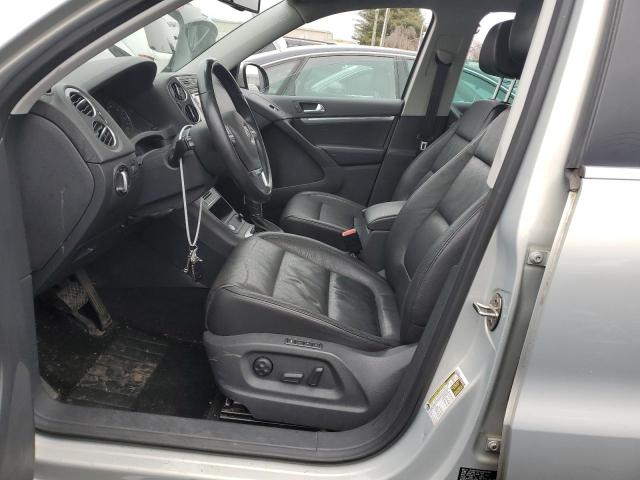 WVGBV7AX3CW599651 - 2012 VOLKSWAGEN TIGUAN S GRAY photo 7