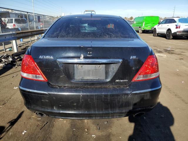 JH4KB16516C012224 - 2006 ACURA RL BLACK photo 6