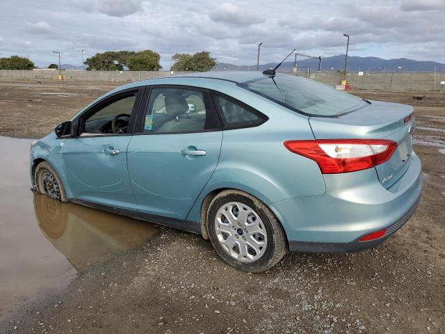 1FAHP3F27CL236825 - 2012 FORD FOCUS SE TURQUOISE photo 2