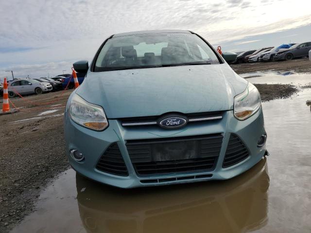 1FAHP3F27CL236825 - 2012 FORD FOCUS SE TURQUOISE photo 5
