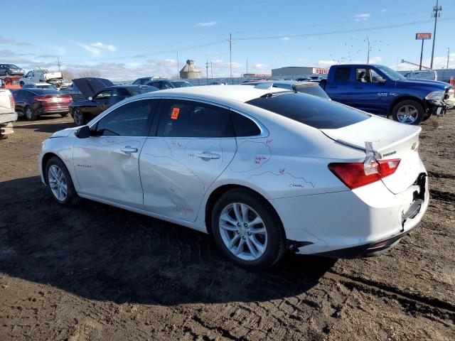 1G1ZE5ST0GF242901 - 2016 CHEVROLET MALIBU LT WHITE photo 2