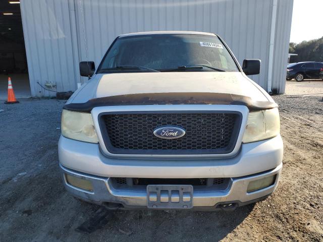 1FTPX14554NB56498 - 2004 FORD F150 SILVER photo 5