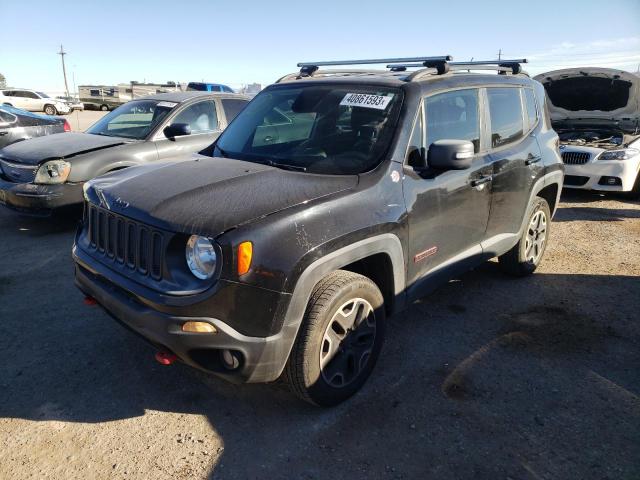 ZACCJBCT9GPC70571 - 2016 JEEP RENEGADE TRAILHAWK BLACK photo 1