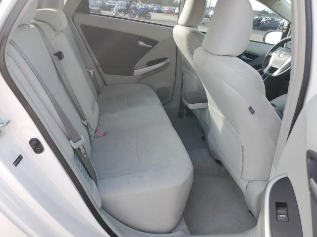 JTDKN3DUXB5352291 - 2011 TOYOTA PRIUS 白色 照片 10