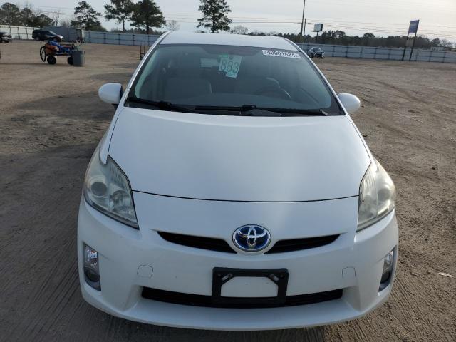 JTDKN3DUXB5352291 - 2011 TOYOTA PRIUS WHITE photo 5