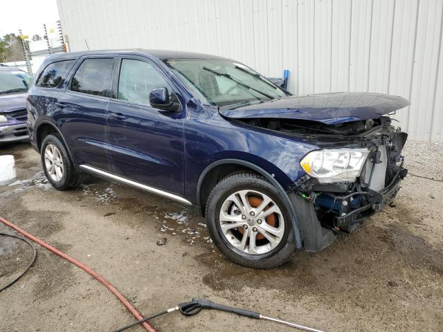 1C4RDHAG6DC678276 - 2013 DODGE DURANGO SXT BLUE photo 4