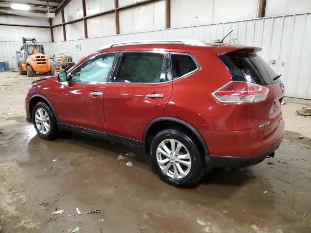 KNMAT2MV7FP585849 - 2015 NISSAN ROGUE S RED photo 2