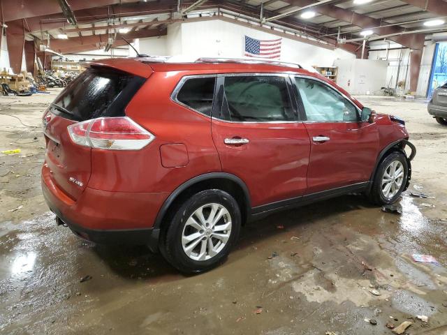 KNMAT2MV7FP585849 - 2015 NISSAN ROGUE S RED photo 3