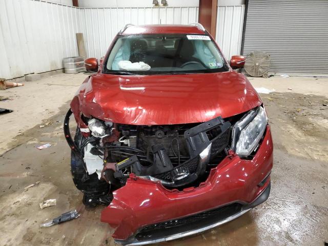 KNMAT2MV7FP585849 - 2015 NISSAN ROGUE S RED photo 5