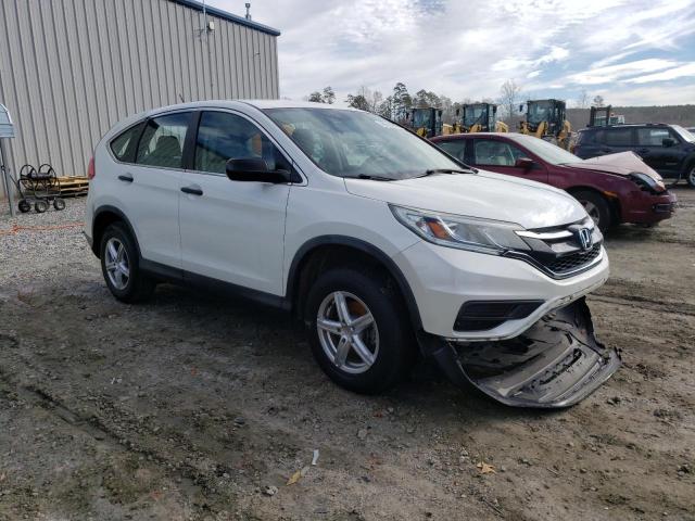 5J6RM4H30GL122913 - 2016 HONDA CR-V LX WHITE photo 4