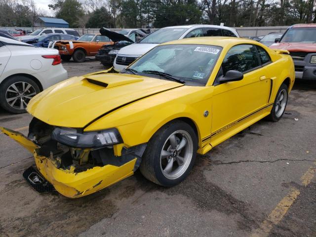 1FAFP42XX4F231715 - 2004 FORD MUSTANG GT YELLOW photo 1