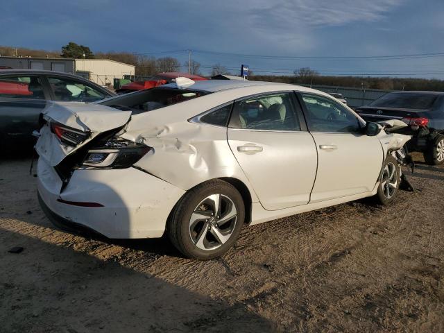 19XZE4F58NE014648 - 2022 HONDA INSIGHT EX WHITE photo 3