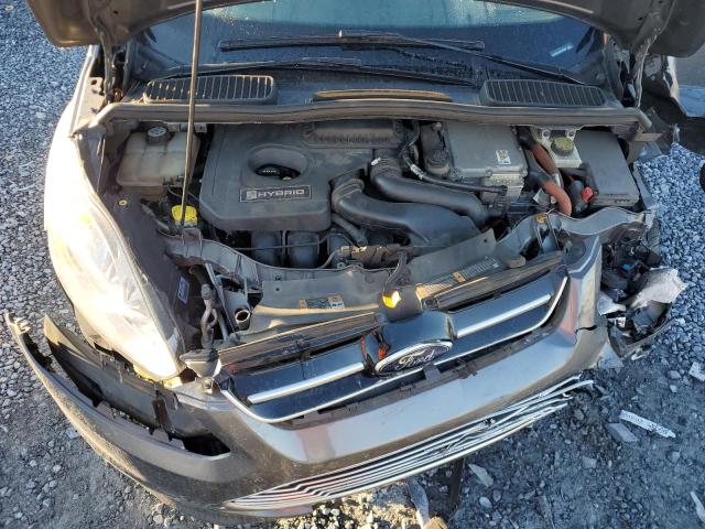 1FADP5BU1DL503802 - 2013 FORD C-MAX SEL GRAY photo 11