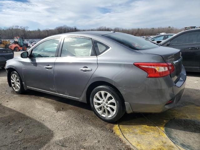 3N1AB7APXKL608278 - 2019 NISSAN SENTRA S GRAY photo 2