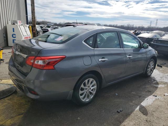 3N1AB7APXKL608278 - 2019 NISSAN SENTRA S GRAY photo 3