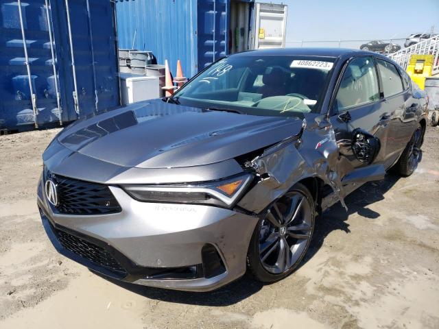 19UDE4H61PA003210 - 2023 ACURA INTEGRA A-SPEC TECH GRAY photo 2