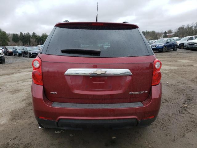 2GNFLEEK5C6335685 - 2012 CHEVROLET EQUINOX LT BURGUNDY photo 6