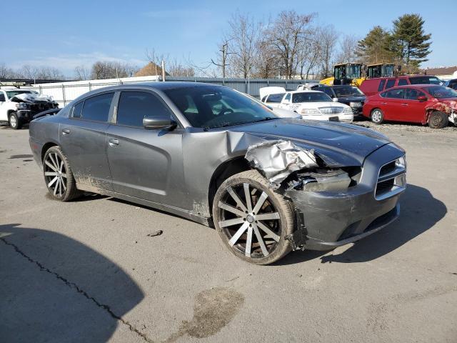 2B3CL3CG7BH567014 - 2011 DODGE CHARGER GRAY photo 4