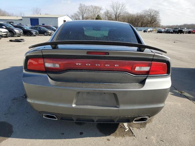 2B3CL3CG7BH567014 - 2011 DODGE CHARGER GRAY photo 6