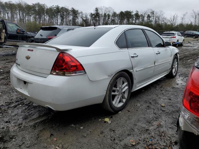 2G1WC5E30D1230691 - 2013 CHEVROLET IMPALA LTZ WHITE photo 3