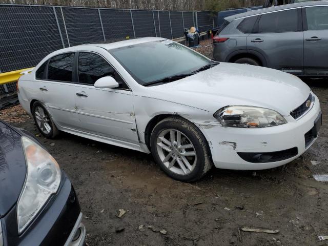 2G1WC5E30D1230691 - 2013 CHEVROLET IMPALA LTZ WHITE photo 4