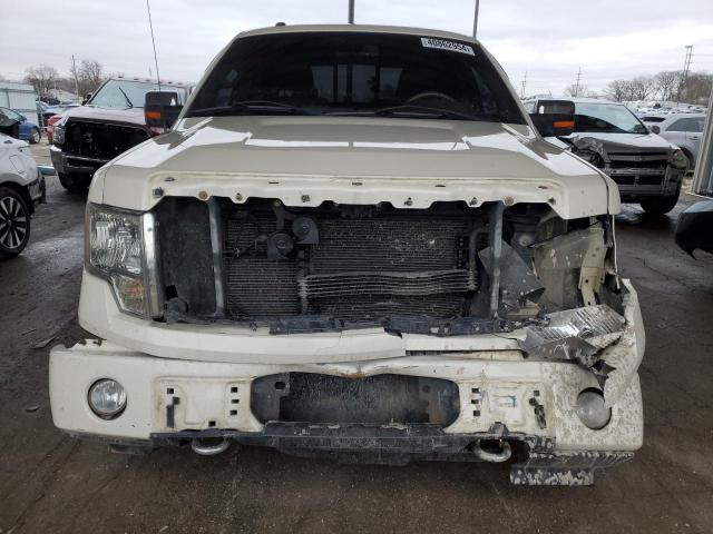 1FTPW14V59FA96324 - 2009 FORD F150 SUPERCREW WHITE photo 5