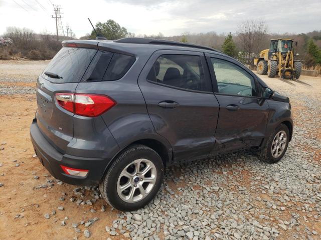 MAJ3S2GE7MC439761 - 2021 FORD ECOSPORT SE GRAY photo 3