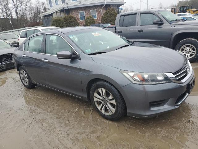 1HGCR2F33FA042795 - 2015 HONDA ACCORD LX GRAY photo 4