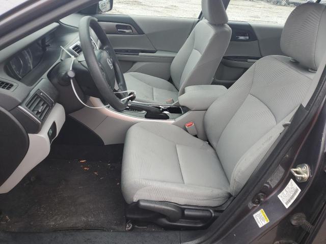 1HGCR2F33FA042795 - 2015 HONDA ACCORD LX GRAY photo 7