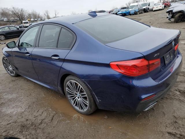 WBAJE7C59JWD52028 - 2018 BMW 540 XI BLUE photo 2