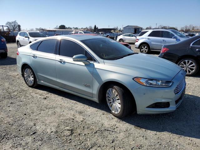 3FA6P0SU0DR282447 - 2013 FORD FUSION TITANIUM PHEV SILVER photo 4