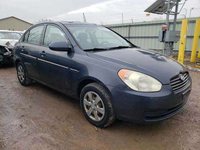 KMHCN46C49U339725 - 2009 HYUNDAI ACCENT GLS BLUE photo 4