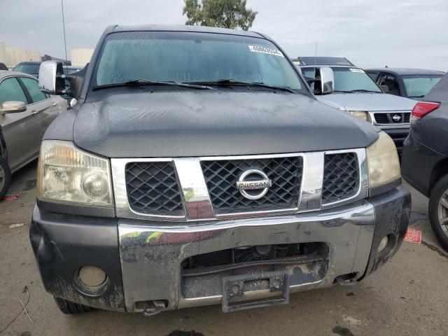 1N6AA07B04N503865 - 2004 NISSAN TITAN XE GRAY photo 5