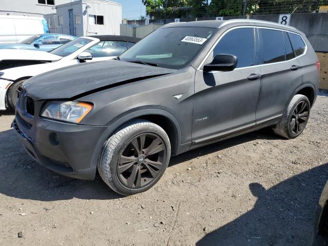 5UXWX7C55BL730914 - 2011 BMW X3 XDRIVE35I CHARCOAL photo 1