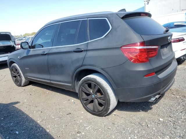 5UXWX7C55BL730914 - 2011 BMW X3 XDRIVE35I CHARCOAL photo 2