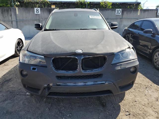 5UXWX7C55BL730914 - 2011 BMW X3 XDRIVE35I CHARCOAL photo 5