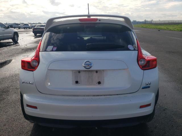 JN8AF5MR4ET351237 - 2014 NISSAN JUKE S WHITE photo 6