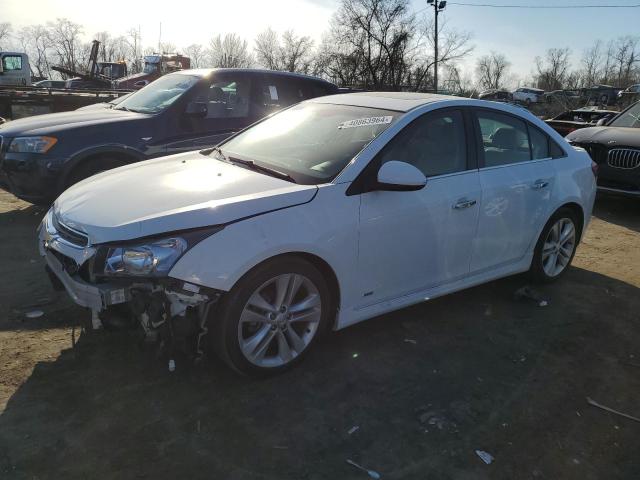 1G1PG5SB6F7217860 - 2015 CHEVROLET CRUZE LTZ WHITE photo 1