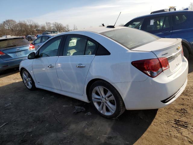 1G1PG5SB6F7217860 - 2015 CHEVROLET CRUZE LTZ WHITE photo 2