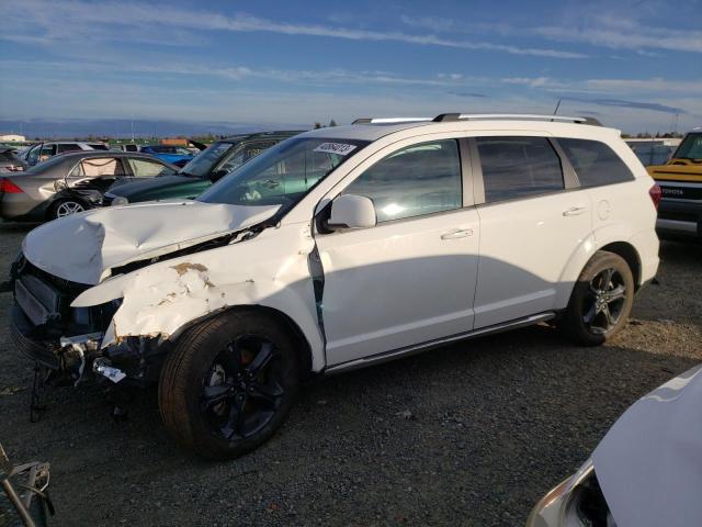 3C4PDCGB2LT271712 - 2020 DODGE JOURNEY CROSSROAD WHITE photo 1