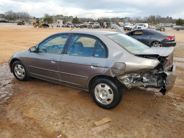 JHMES96674S020917 - 2004 HONDA CIVIC HYBRID SILVER photo 2